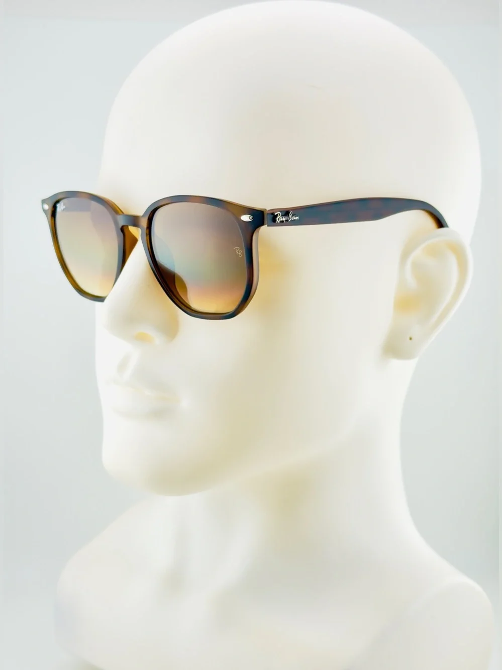 Ray-Ban Sunglasses RB4306 Matte Havana Frame With Gradient Brown Lenses UNISEX!